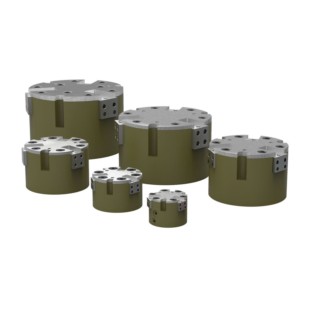 RPC-320M-SP-V - 3-Backen-Greifer/Dreipunktgreifer, pneumatisch, selbstzentrierend, hohe Greifkraft, Serie RPC | DESTACO