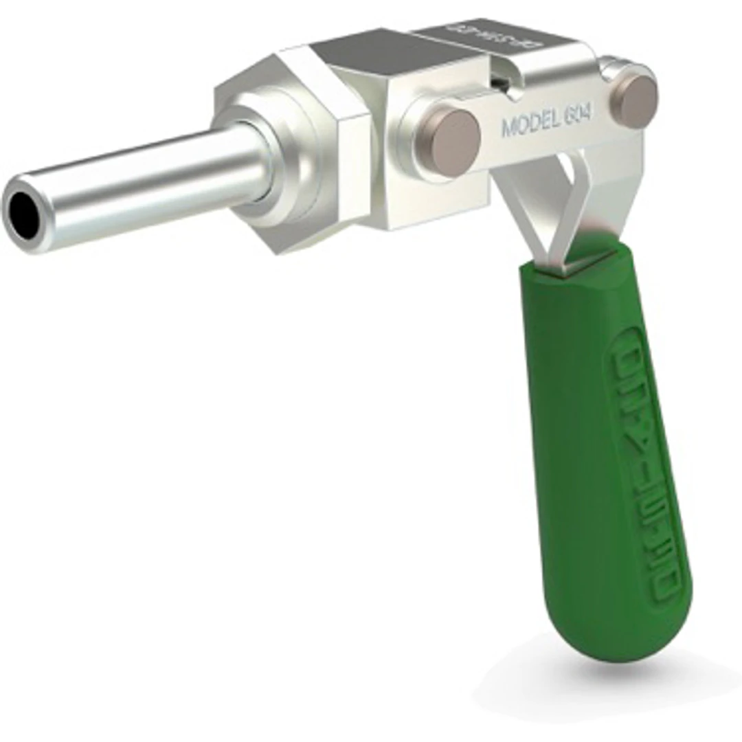 604-MM-G - Schubstangenspanner/Handspanner, Kniehebel, Version 604-MM, grüner Griff