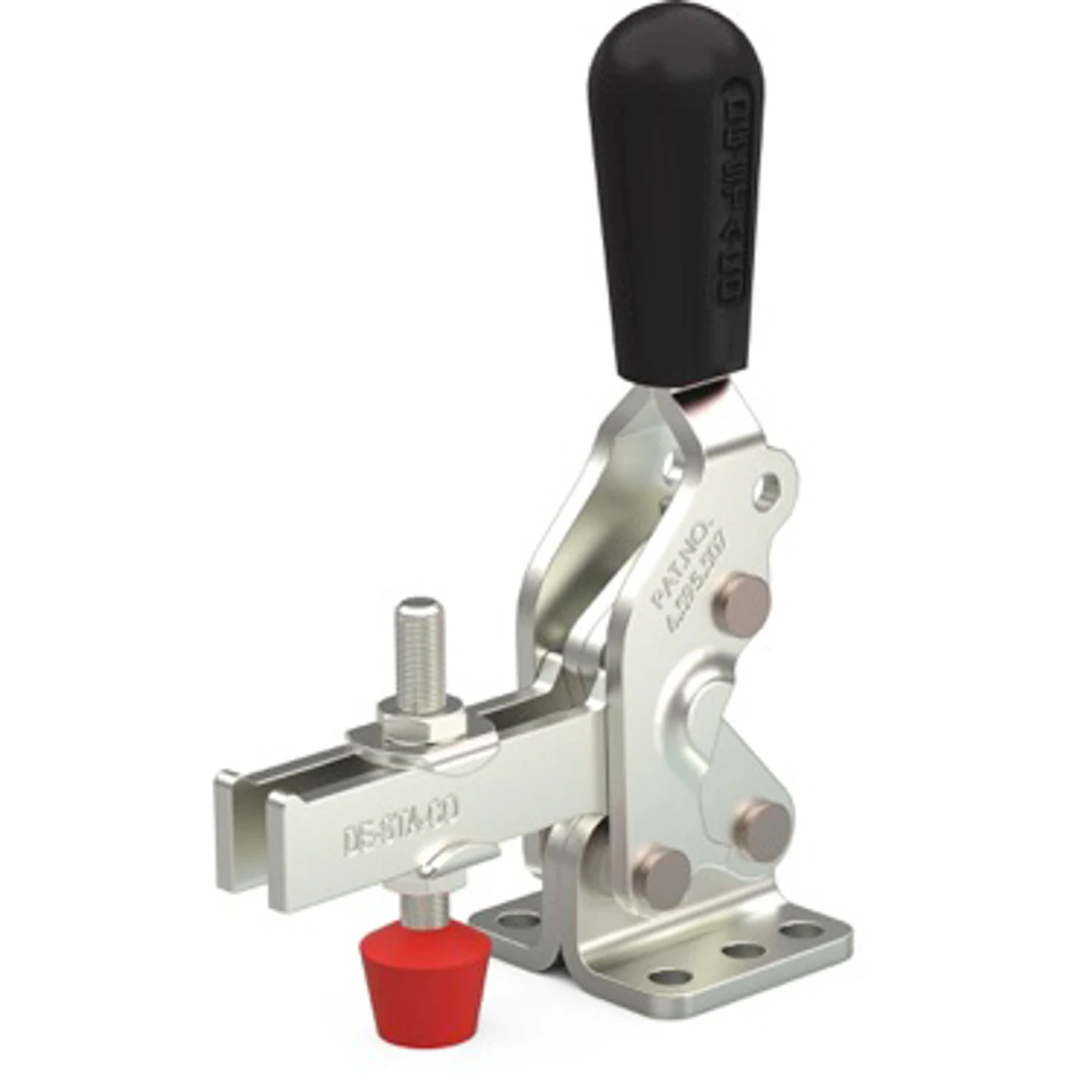 2010-U-K - Vertical Hold-Down Toggle Locking Clamp w/ Black Handle