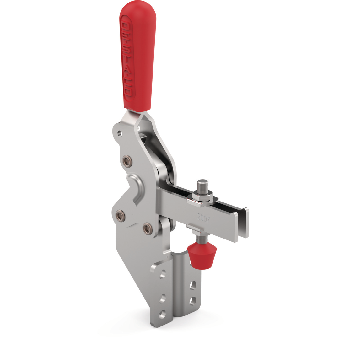 2007-UF : Vertical Hold-Down Toggle Locking Clamp w/ Front Mount