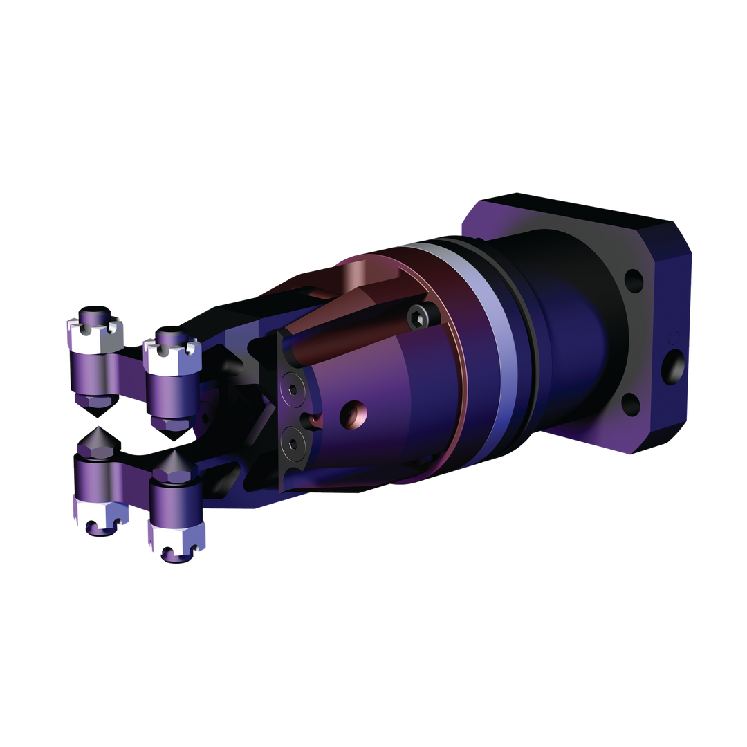 GR1-15CE-9FS - Modular Gripper with 90° Fixed Lower Limited Stroke Jaw