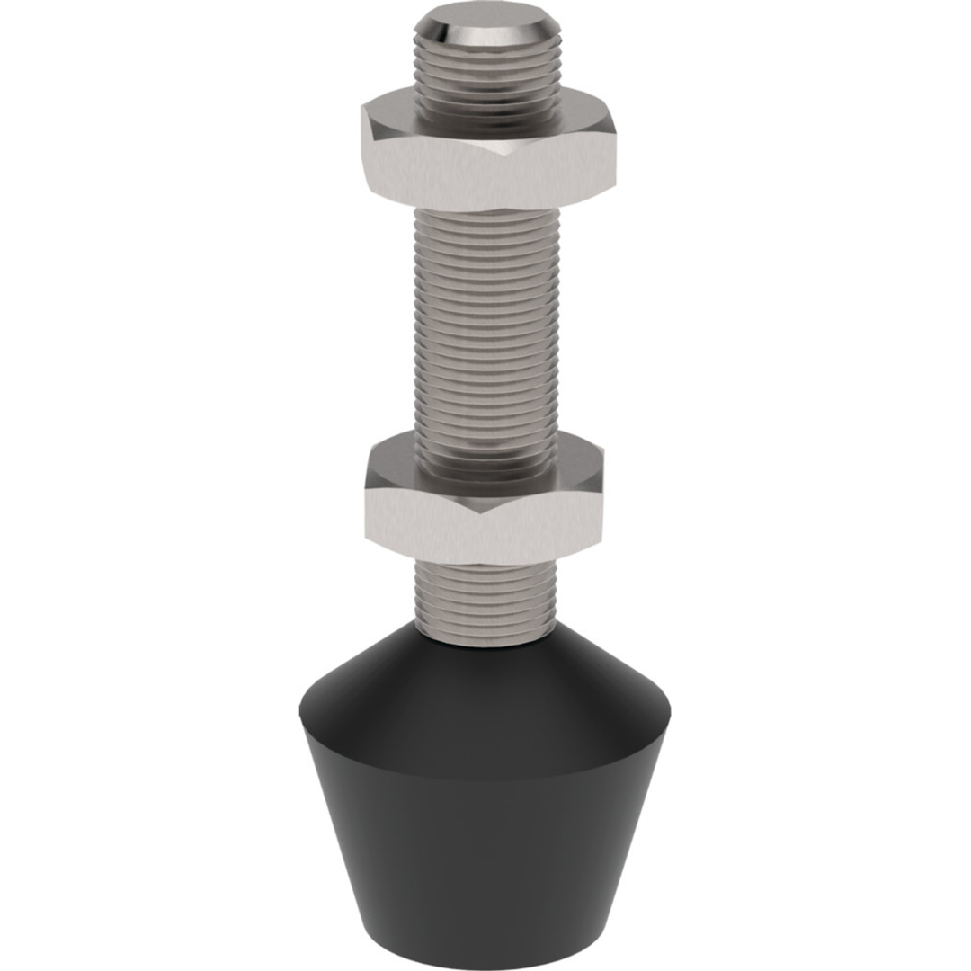235208 | Flat-Tip Bonded Neoprene Spindle - Clamp Accessory