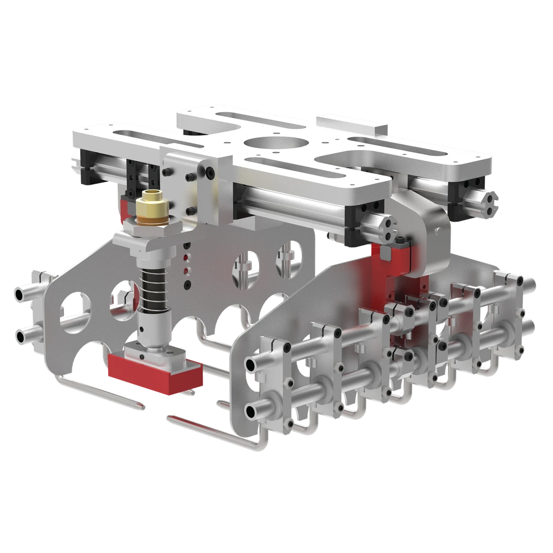 DBG50-2-SU2-CP : Bag Gripper w/ Spring Pad Mount, Pneumatic Control