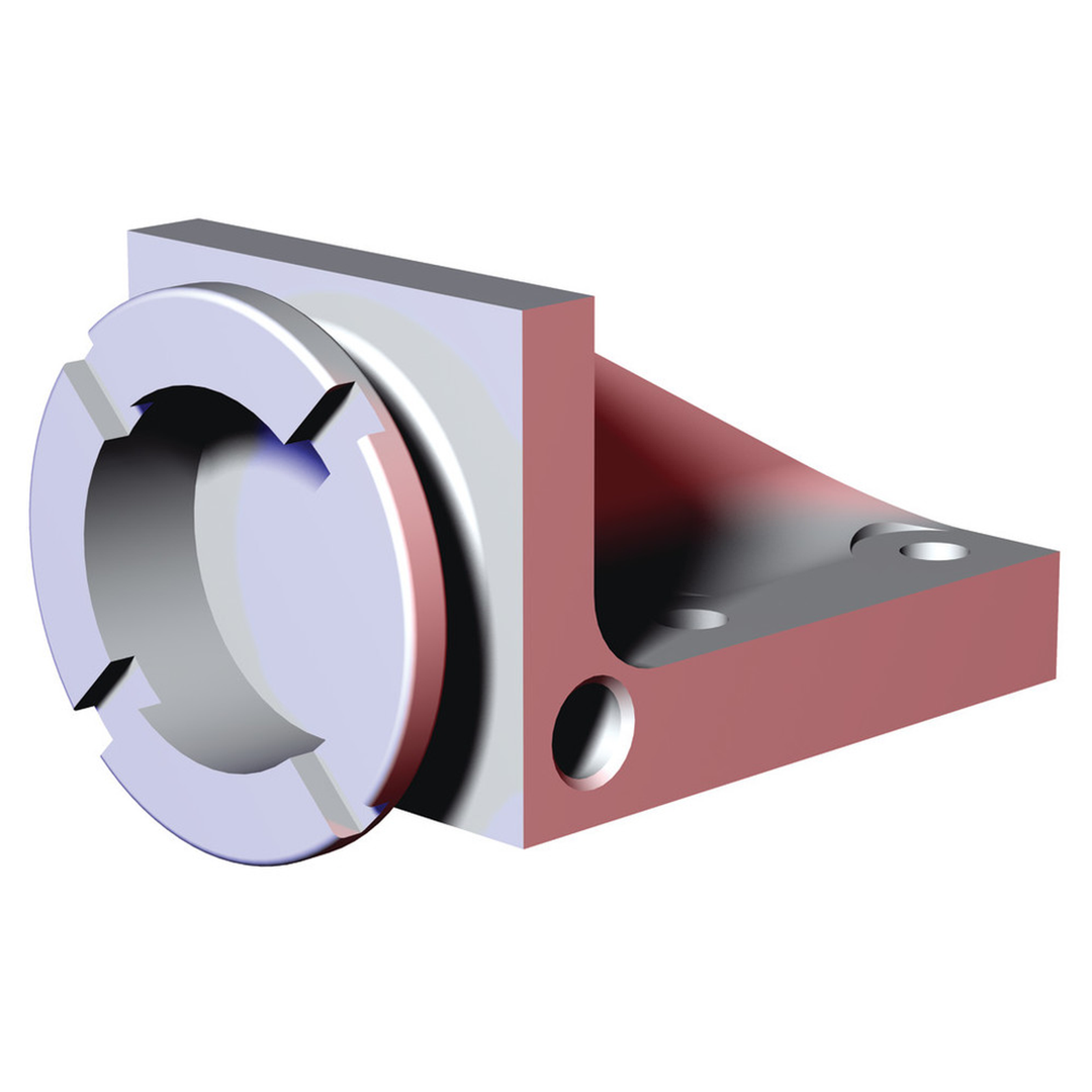 STS0011-NA : Adapter 90° mit Mittenversatz