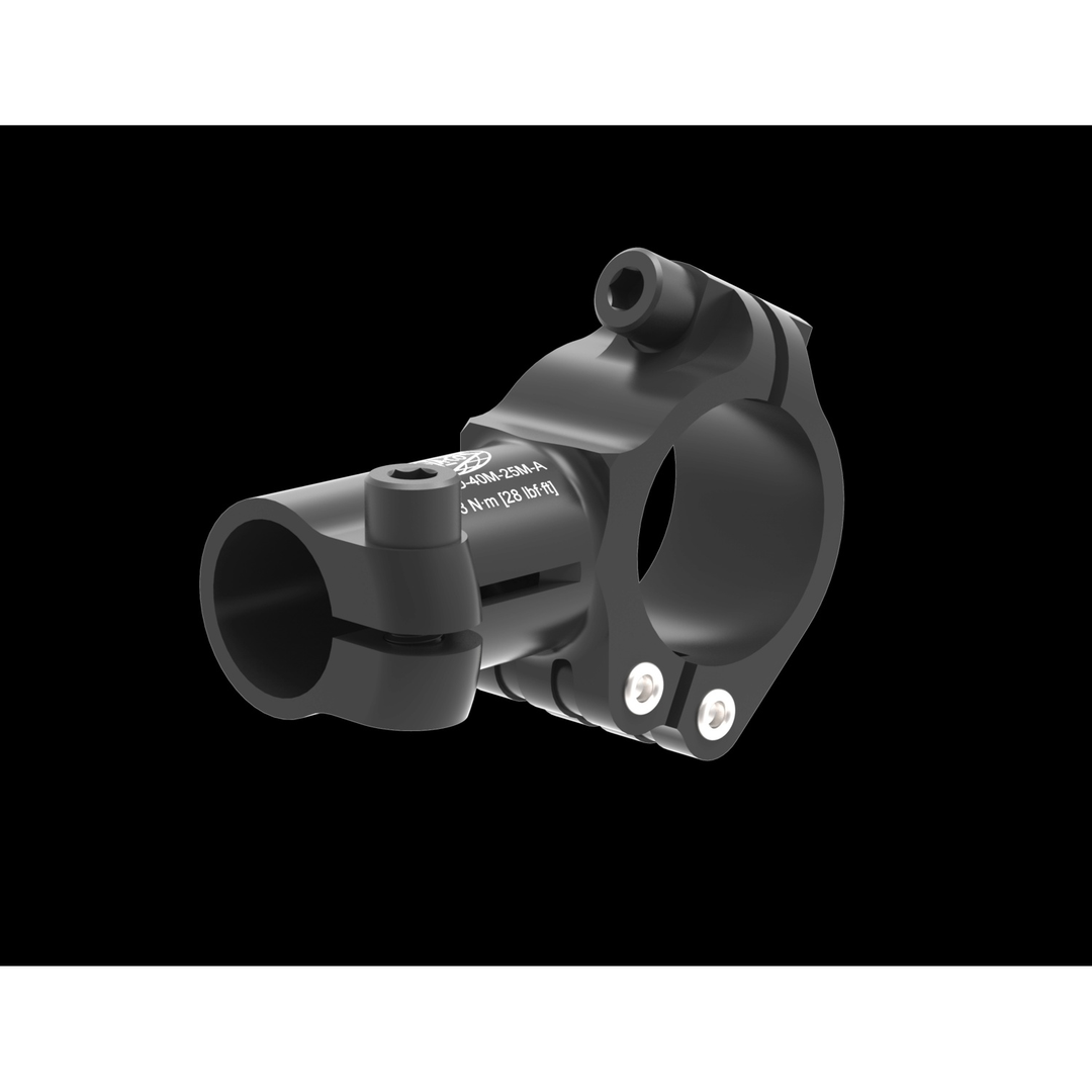 TCLD-40M-25M-45-R-AT - Angled T-Clamp With Tooth