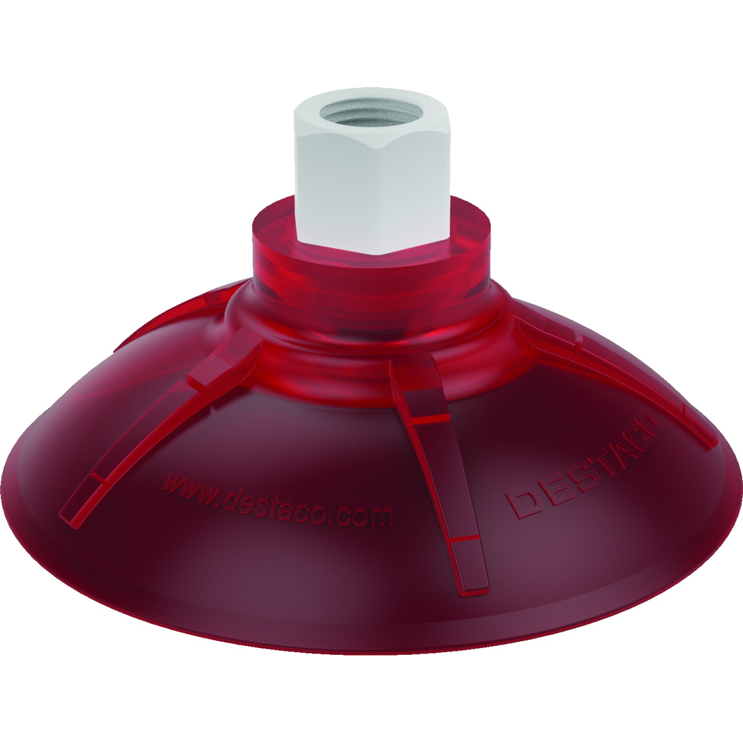 VC-110DD-P38-PU60 : Accelerate Polyurethan Glockensauger | DESTACO