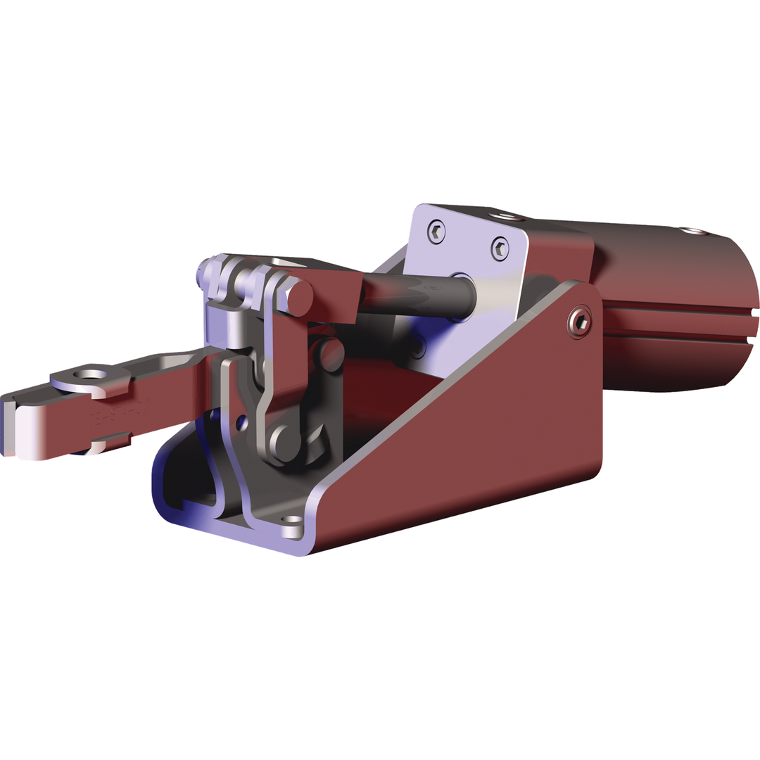 847-S - Kraftspanner/Schubstangenspanner, pneumatisch, Kniehebel, Durchflussbegrenzung