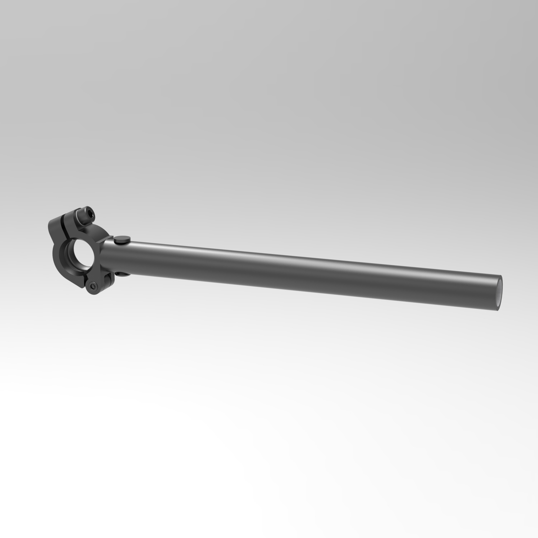 ES-B112-10E-100-A - LWT Single End Extension, 1-1/8 inch Ball X 1.0 inch Tube X 100mm Long