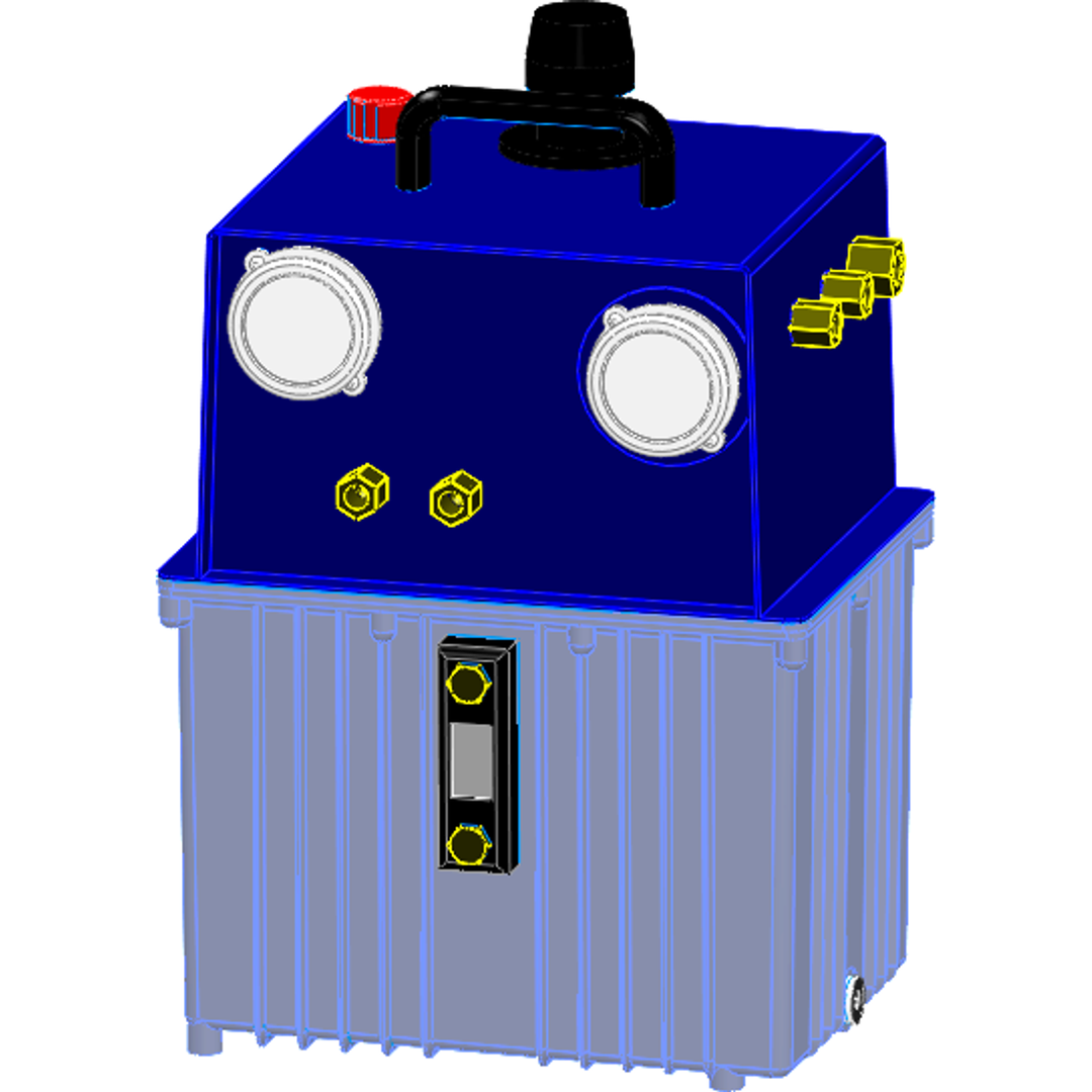 713D36051-1 - Air/Hydraulic Pump - Double Action
