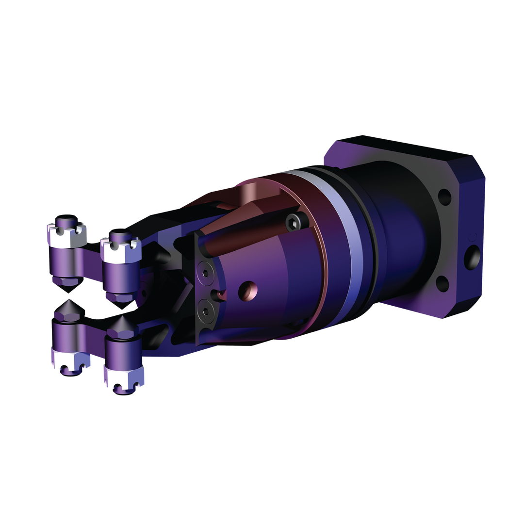 GR1-15CE-45C : Modular Sheet Metal Gripper with 45° Chisel Jaw