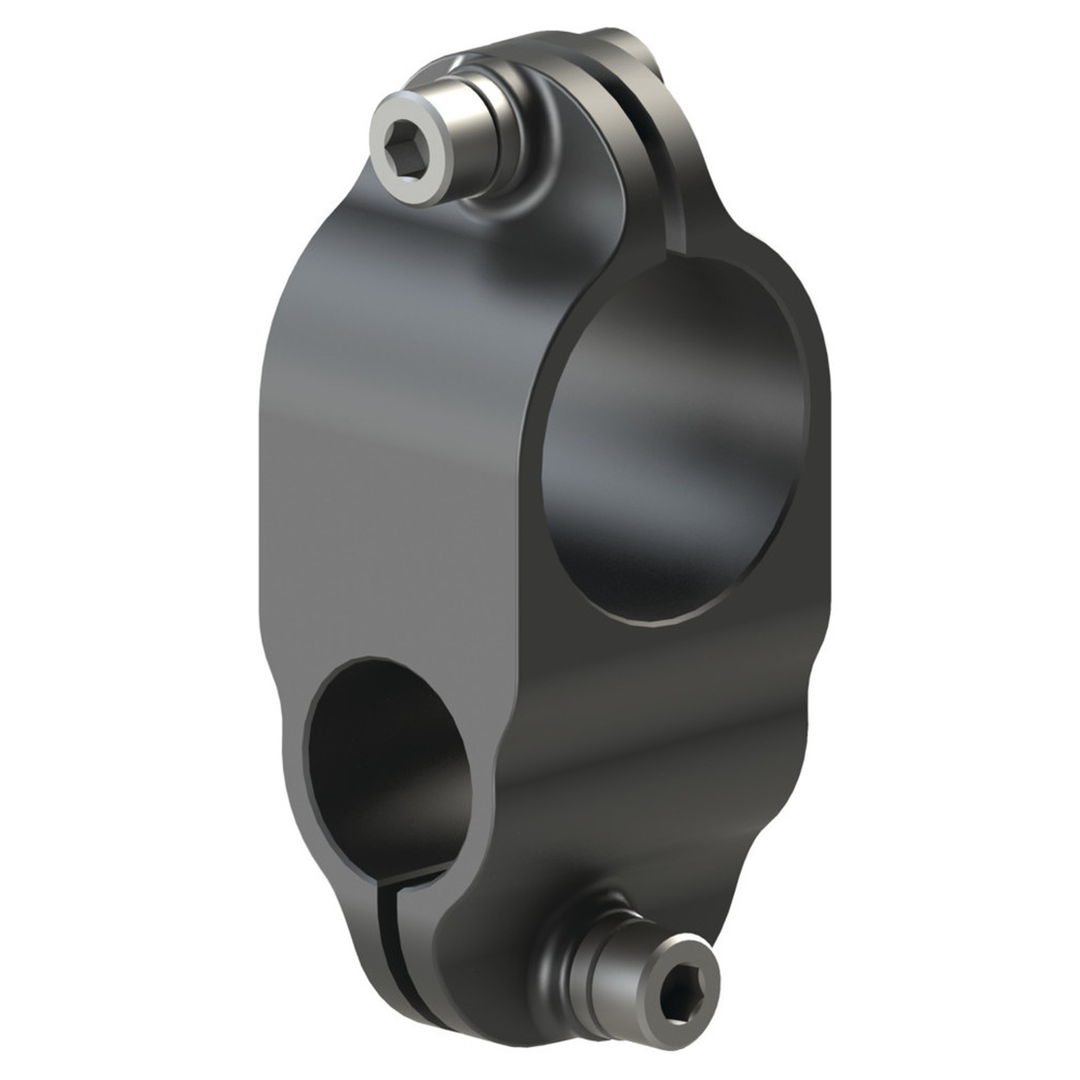 CL-40M-25M-B-A - Blue, Lightweight Cross Clamp, 40mm x 25mm