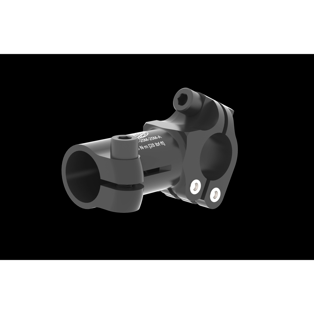 TCLD-25M-25M-30-R-AT - Angled T-Clamp w/ Tooth