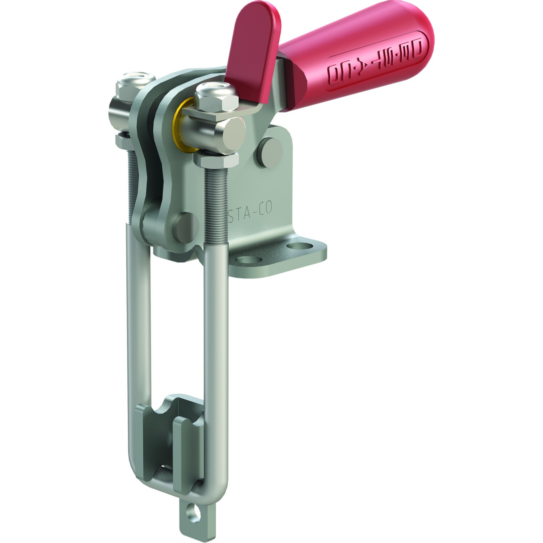 334-M-100 - Pull action latch clamp with longer hook
