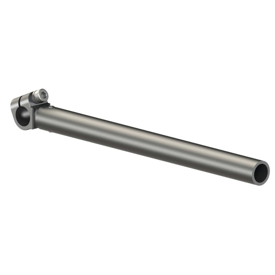 ES-19M-10E-275-A - Lightweight Single End Extension, 19mm Adapter To 1 inch Tube, 275mm Length