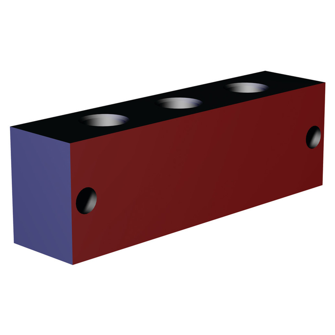CPI-MMB-4V2B-LG : Block Style Manifold (3 in/6 out)