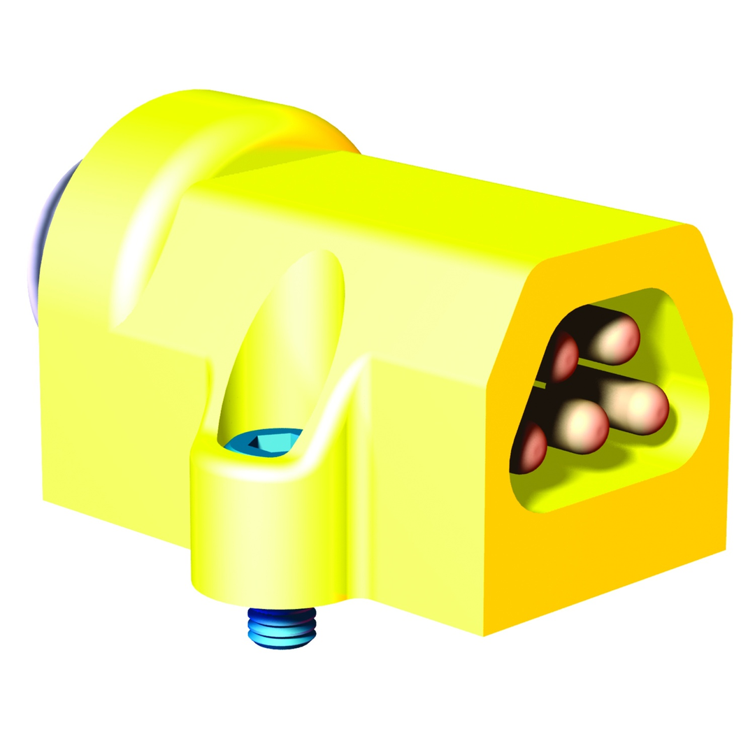 CPI-RDC-40-M5P-3MNF - 3 PIN, URETHANE, BLACK ELECTRIC PLUG