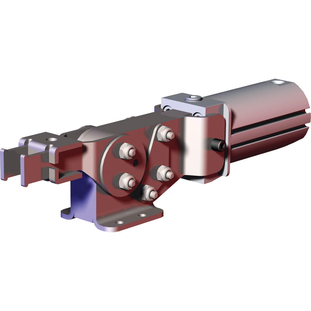 8021 - Kraftspanner, pneumatisch, Kniehebel, geschlossen