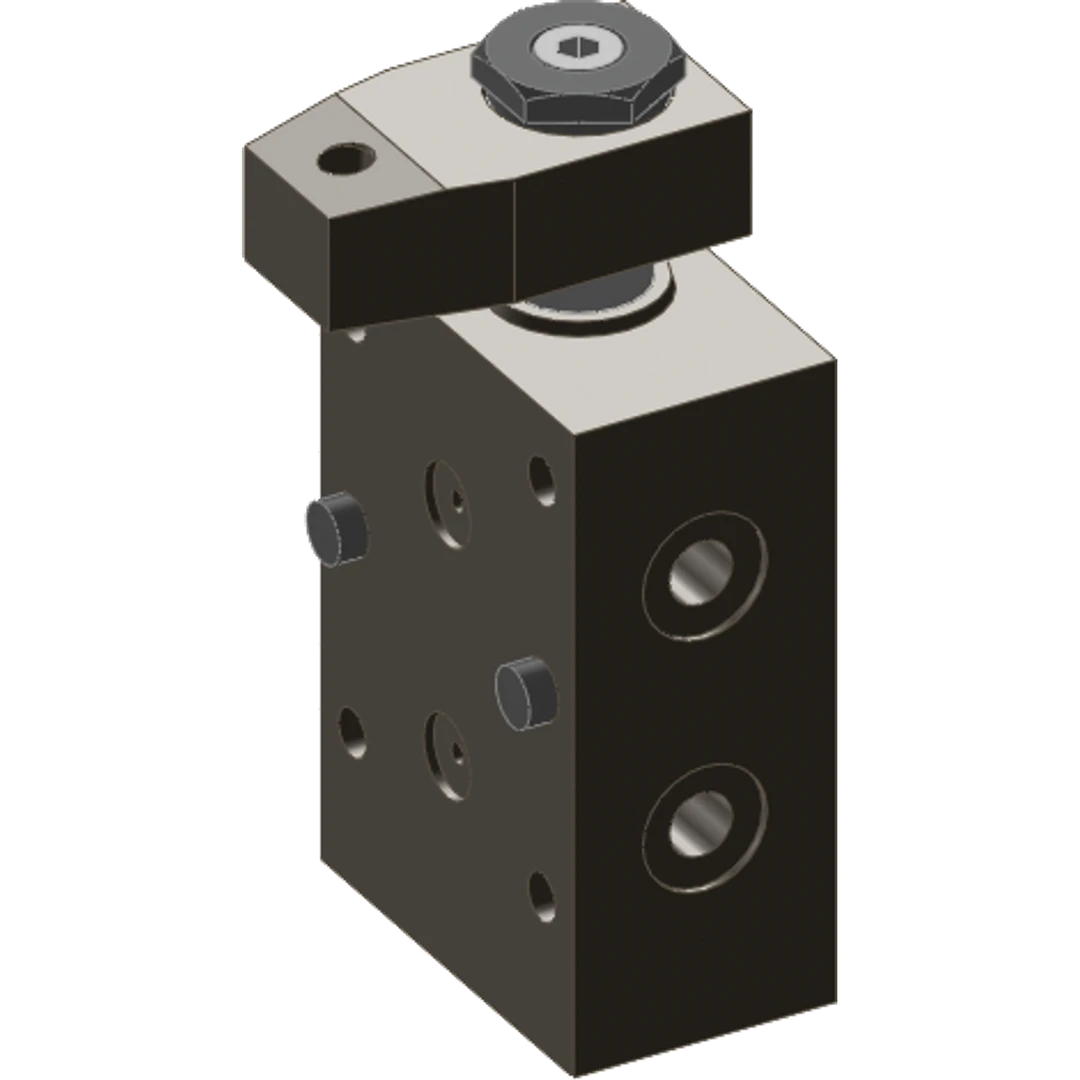 726D40343-2 - Hydraulic swivel clamp linear stroke | Hydraulic Workholding