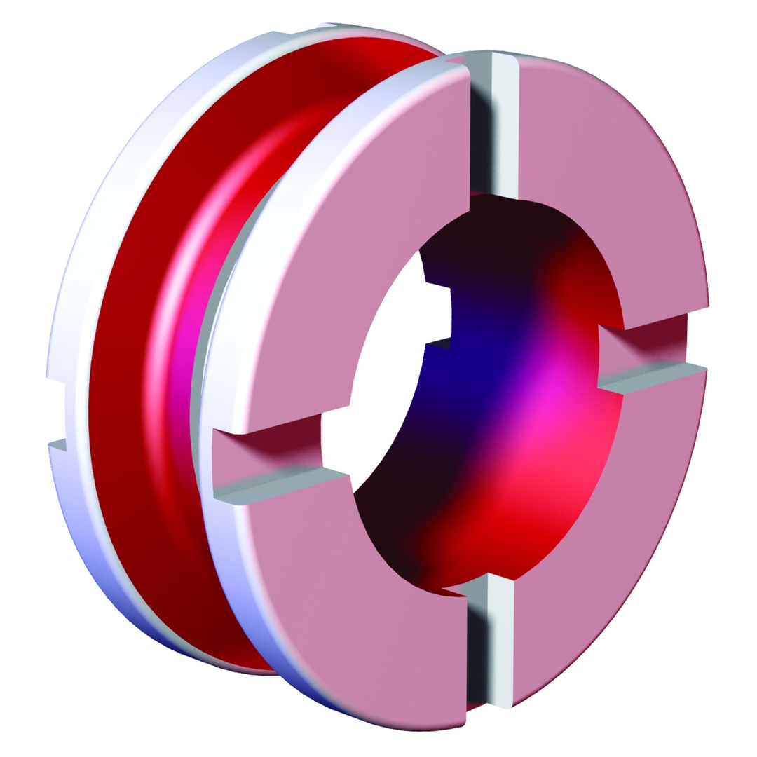 STB0025-BA-800 : Ø60mm 25mm Engineered Breakaway Boom Spacers