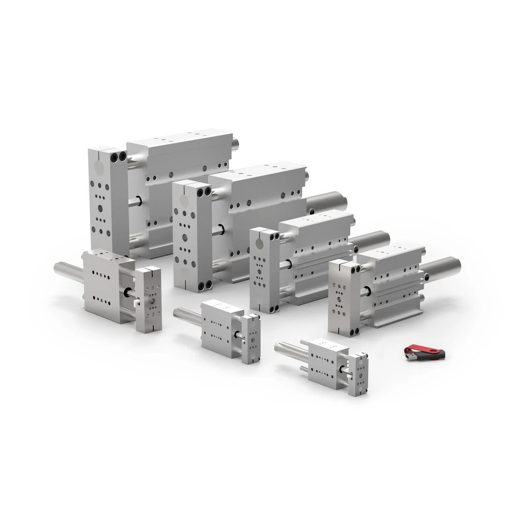 DLT-12M-A-C-25 - Block Thruster Linear Slide