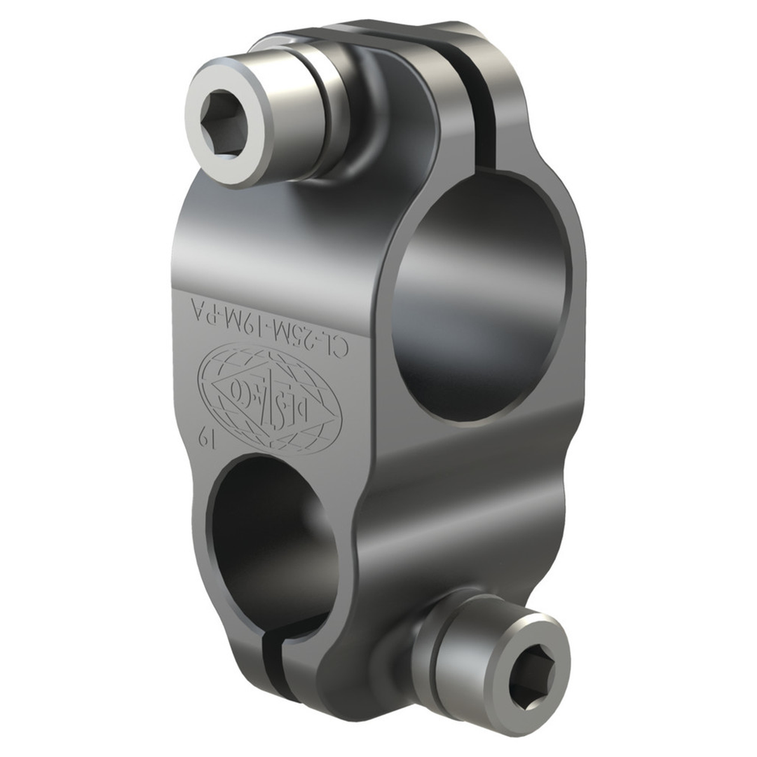 CL-25M-20M-PA-A - LIGHTWEIGHT APPLE CORE CLAMP BLOCKS, 25mm To 20mm