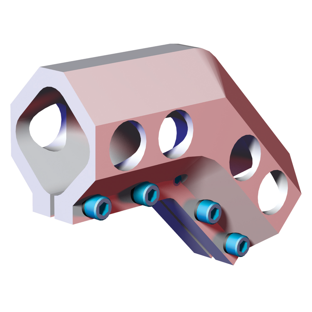 CPI-DC-6060M-45 : DC Ø60mm to Ø60mm 45° Elbow