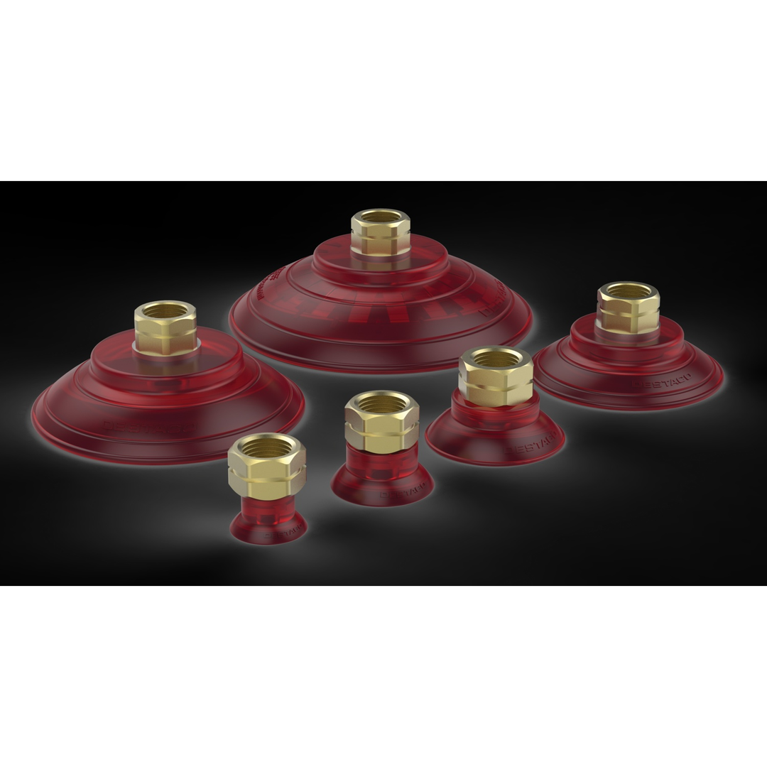 VC-75FF-G38-PU55 : Accelerate Polyurethane Flatfoot Vacuum Cup