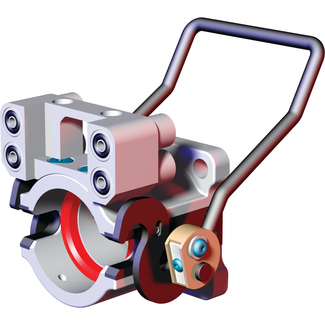 CPI-RDN-40-1F-E4-K3-MC - Flange Housing w/ EXT AIR