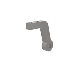 B8JG-1170-1 - Spannarm, seitlich, NAAMS, Länge 155 mm, 11 mm Durchgangsbohrung, mit Befestigungselementen