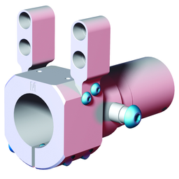 CPI-RDC-40-E4-K2-HF - Bayonet w/ External 4 Port High Flow Air Block, Keyed K2