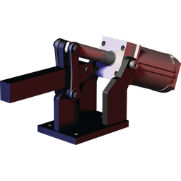 858 - Kraftspanner, pneumatisch, Kniehebel, Spannarm lang, Schwerlast | DESTACO