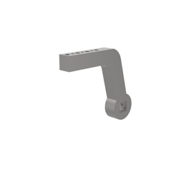 B8JG-1171-1 - Spannarm, seitlich, NAAMS, Länge 185 mm, 11 mm Durchgangsbohrung, mit Befestigungselementen | DESTACO