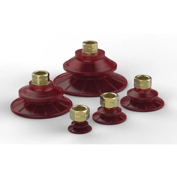 VC-40TC-C-PU55 : Accelerate Polyurethane Bellows Vacuum Cup