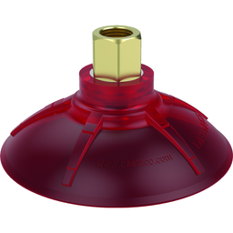 VC-110DD-G38-PU60 : Accelerate Polyurethane Deepdish Vacuum Cup