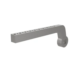 B8JG-1157-1 - Spannarm, seitlich, NAAMS, Länge 365 mm, 11 mm Durchgangsbohrung, mit Befestigungselementen | DESTACO