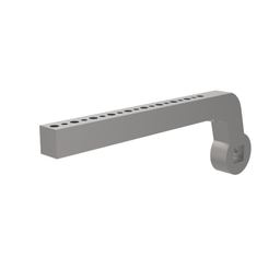 B8JG-1157-1 - Spannarm, seitlich, NAAMS, Länge 365 mm, 11 mm Durchgangsbohrung, mit Befestigungselementen | DESTACO