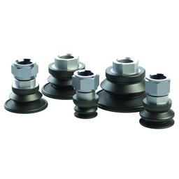 CPI-60MTC-B-HT : Round bellows style vacuum cups for high temperatures, hot form stamping