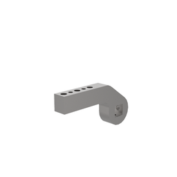 B8JG-1019-1 - Spannarm, seitlich, NAAMS, Länge 135 mm, Durchgangsbohrung 11 mm, mit Befestigungselementen