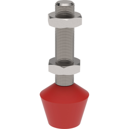 247208-M | Flat-Tip Bonded Neoprene Spindle