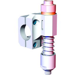 CPI-SCMC-40M-150M-B - Spring Cup Mount - Tube Mount (Lowered)