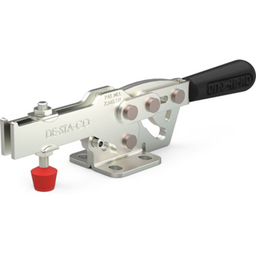 2017-U-K - Horizontal Hold-Down Toggle Locking Clamp, Black Handle