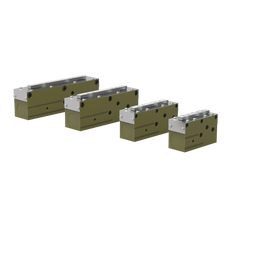 RPLC-2M : Low Profile, Clean Room, Precision 2-Jaw Pneumatic Parallel Gripper