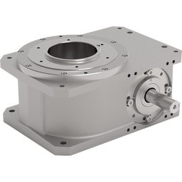 80RDM2H16-330 - Schrittgetriebe, mechanisch, flach gebaut, zentrale Durchgangsbohrung, Serie RDM | DESTACO