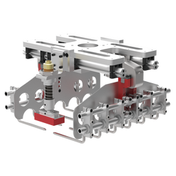 DBG50-2-SU2-CP : Bag Gripper w/ Spring Pad Mount, Pneumatic Control
