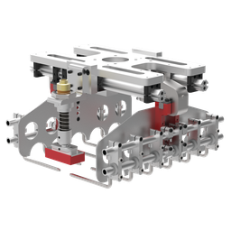 DBG50-2-SU2-CP : Bag Gripper w/ Spring Pad Mount, Pneumatic Control