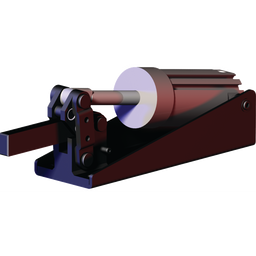 8007-E - Kraftspanner, pneumatisch, Kniehebel, langlebig, Anschluss G1/8 | DESTACO