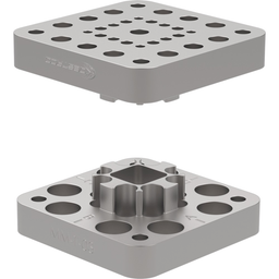 Vierkant-Befestigung 3mm und 5mm | MM-T-03