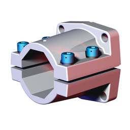 BECC-60-00 - End Flange Clamp Mount (60mm)