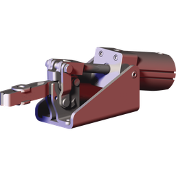 847-U - Kraftspanner/Schubstangenspanner, pneumatisch, Kniehebel, Durchflussbegrenzung