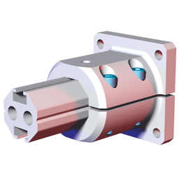 CPI-CL-60-125F - Heavy Duty Flange Mount; 60Mm With 125Mm Bolt Circle